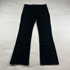 Express Black Stretch Denim Bootcut Jeans 10R